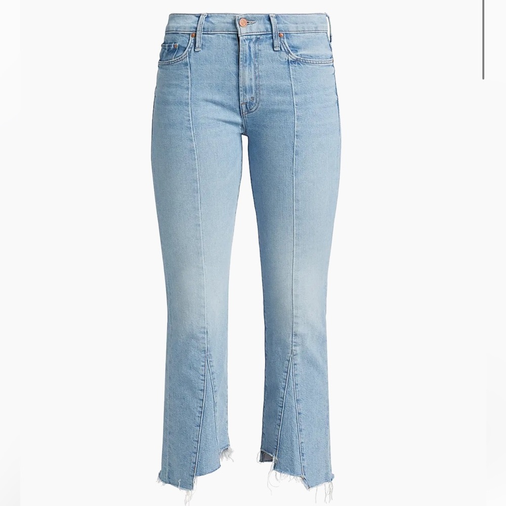 MOTHER Light Blue Straight Leg Jeans